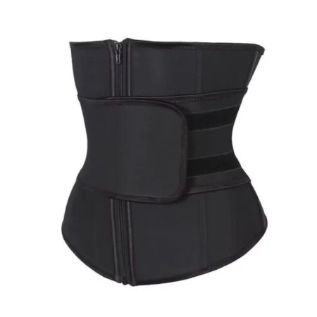 Ceinture abdominale avec bande Noir