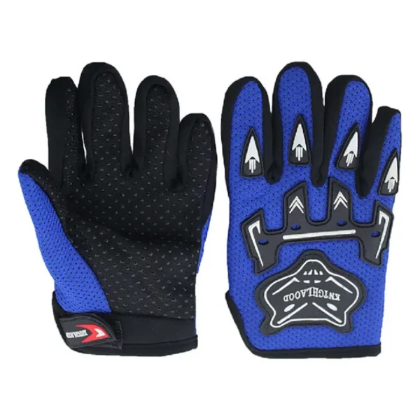 Gants complet pour moto, vélo… Bleu