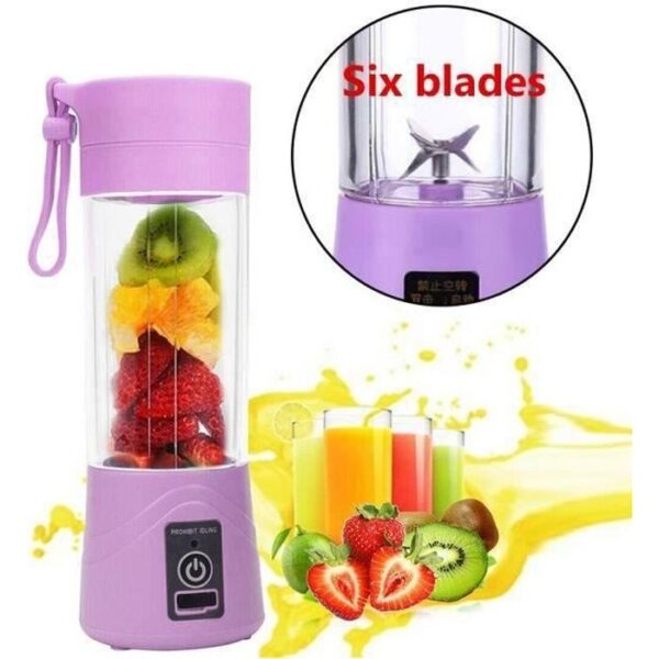 Mini Mixeur de Fruits Portable et Rechargeable avec USB